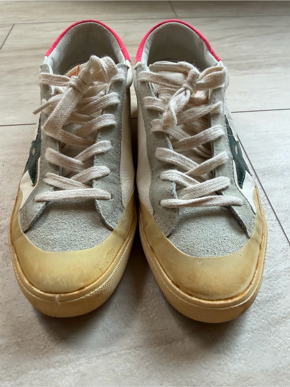 Golden Goose Super-Star Penstar Suede Low-top Women’s Sneakers size 38 - Picture 2 of 11